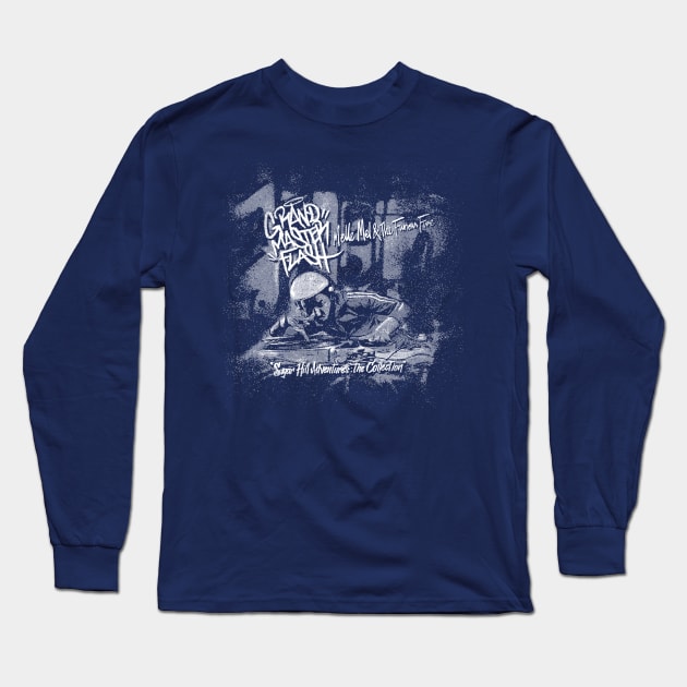 Grandmaster Flash and the Furious Five(Hip hop group) Long Sleeve T-Shirt by Parody Merch